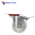 4inch Hospital Bed Caster PP en blanc